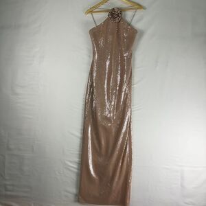 Rebecca Vallance | Dresses | New Rebecca Vallance Josie Gown In Gold |  Poshmark